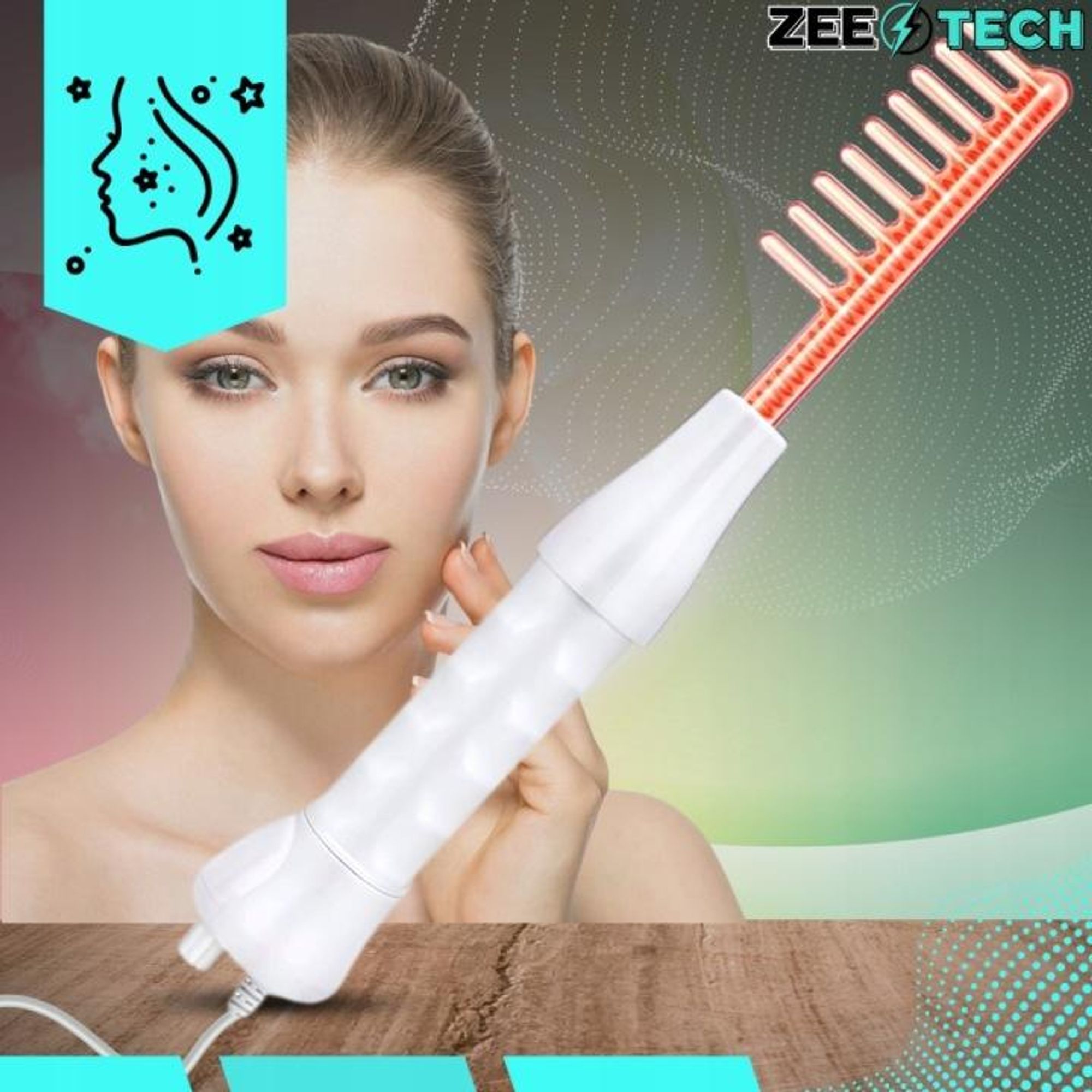 Darsonval Gerät Derma Wand LZ006A – 4 Elektroden – Hautpflege