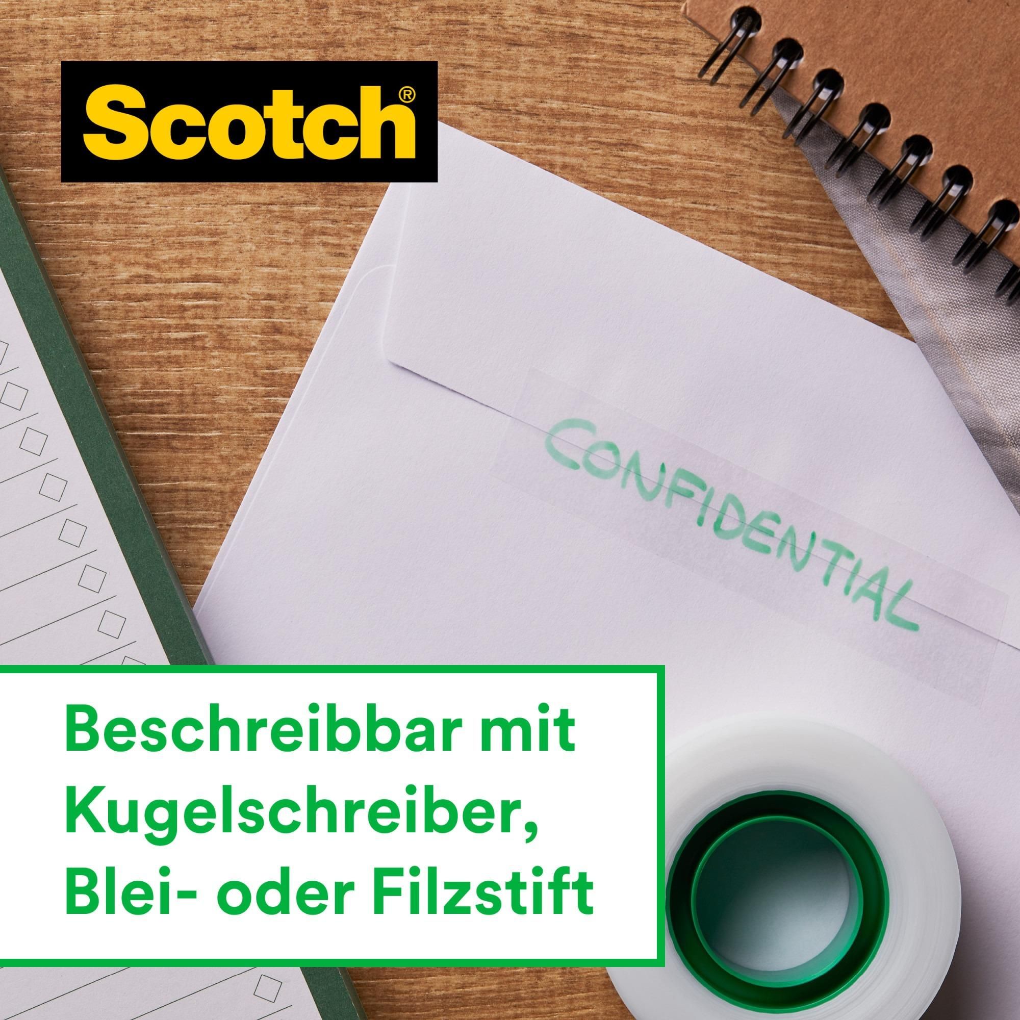 Scotch™ Tischabroller im Hunde-Design + Scotch® Magic™ Klebeband, 19mm x 8,89m
