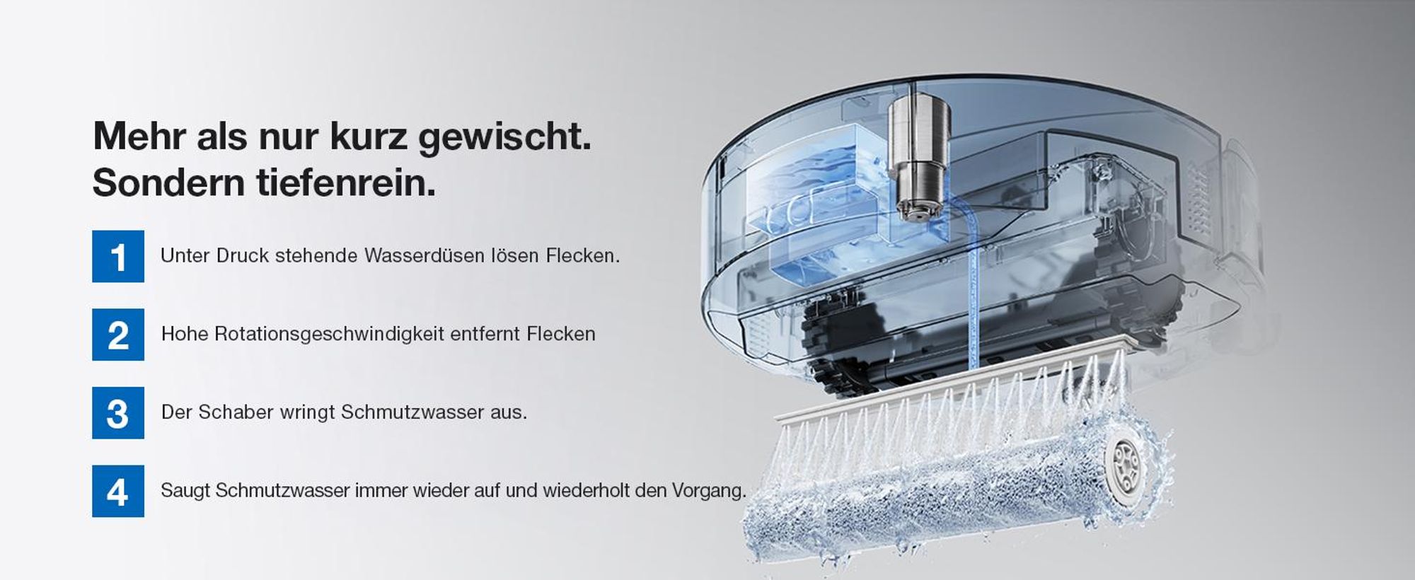 ECOVACS DEEBOT X12 PRO OMNI 22000Pa Staubsauger Roboter, Saugroboter mit Wischfunktion, OZMO Roller 3.0, FocusJet-System zur Fleckenvorlösung, Schwarz