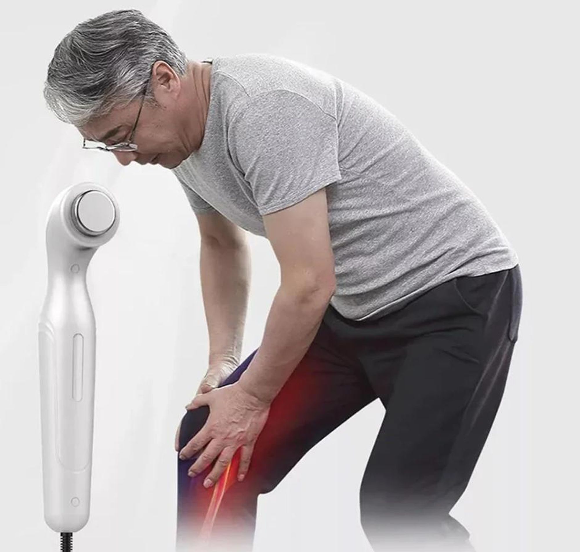 Ultraschall-Physiotherapiegegenstand Arthritis-Physiotherapie Lendenwirbelsäule Arm Körper Schmerzlinderung Muskelstimulator Massagegerät