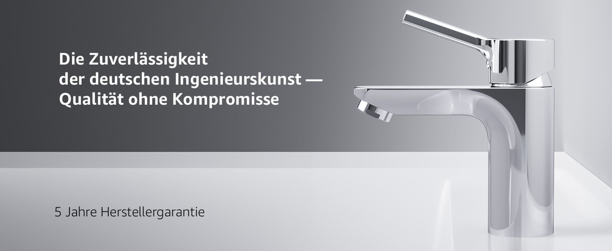 AM.PM Badarmatur mit Pop-Up Ablaufventil für Waschbecken Wasserhahn Bad Chrome Waschtischarmatur mit Ablaufgarnitur 1 1/4 Zoll Messing Ventil Ablauf