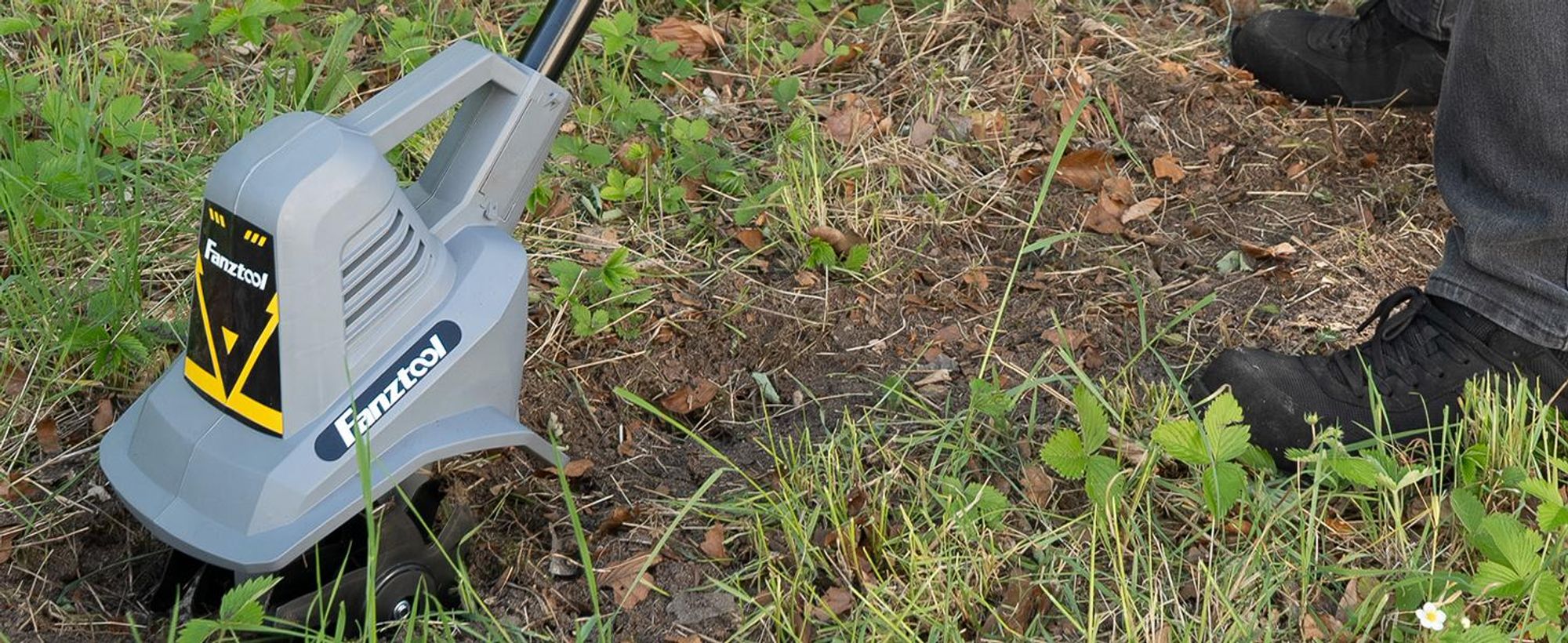 Gartenfräse Motorhacke Bodenhacke 300W | 19 cm Arbeitsbreite | 15,5 cm Tiefe