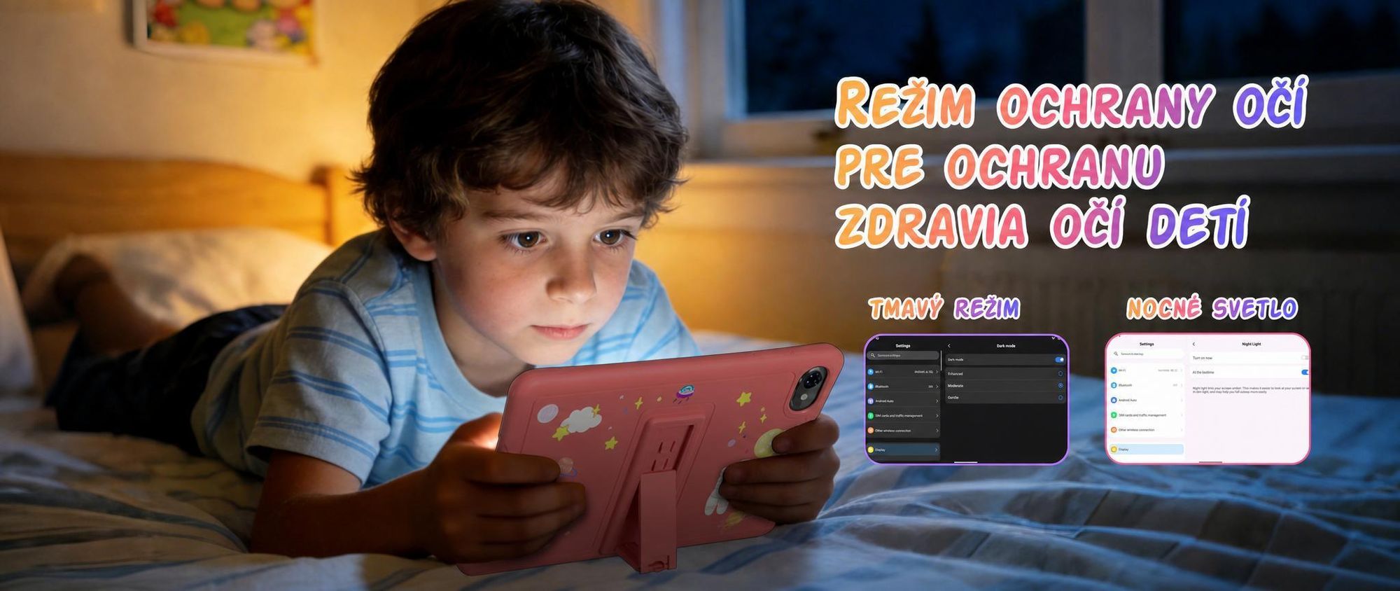 Tabwee K10 Kids 10.1" Rosa Tablet, Google Kids Space, 4GB RAM+64GB ROM, Android 15 WiFi Tablet für Kind mit Kindgerechte Hülle und Stift, 5000mAh