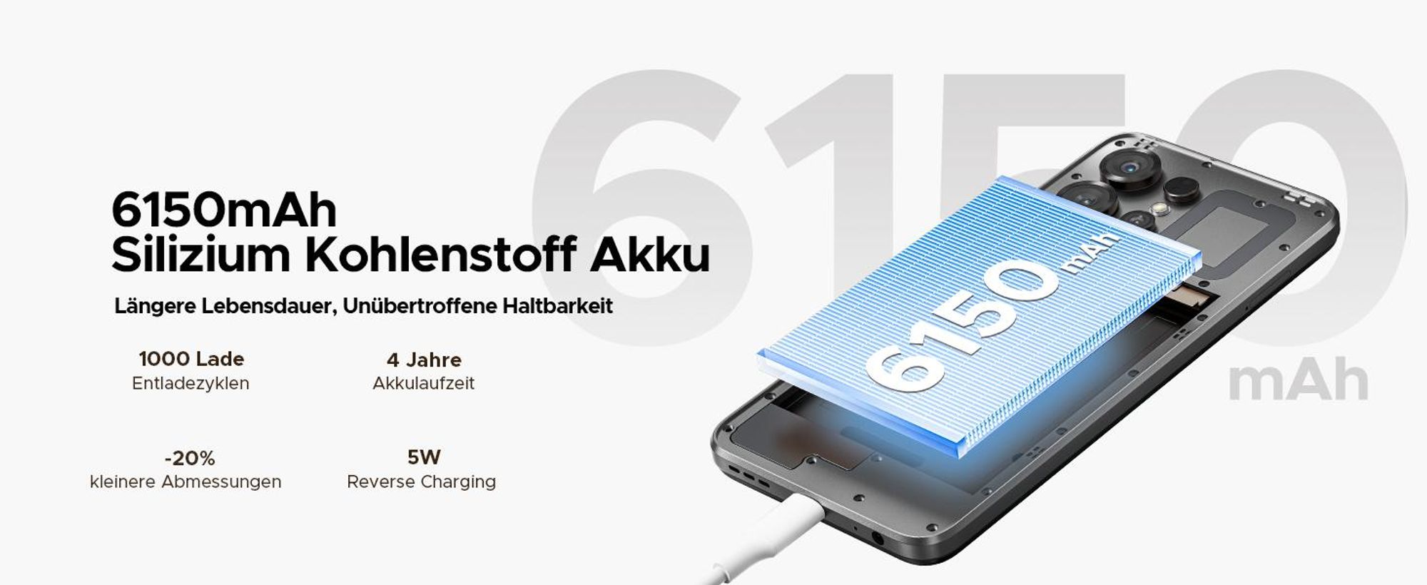 DOOGEE Note56 X Smartphone Handy, Android 16, 6,56" 90Hz, 6150mAh Akku, 24GB RAM+64GB ROM, 4G, 8MP, Gesichtserkennung, OTG, ohne Vertrag