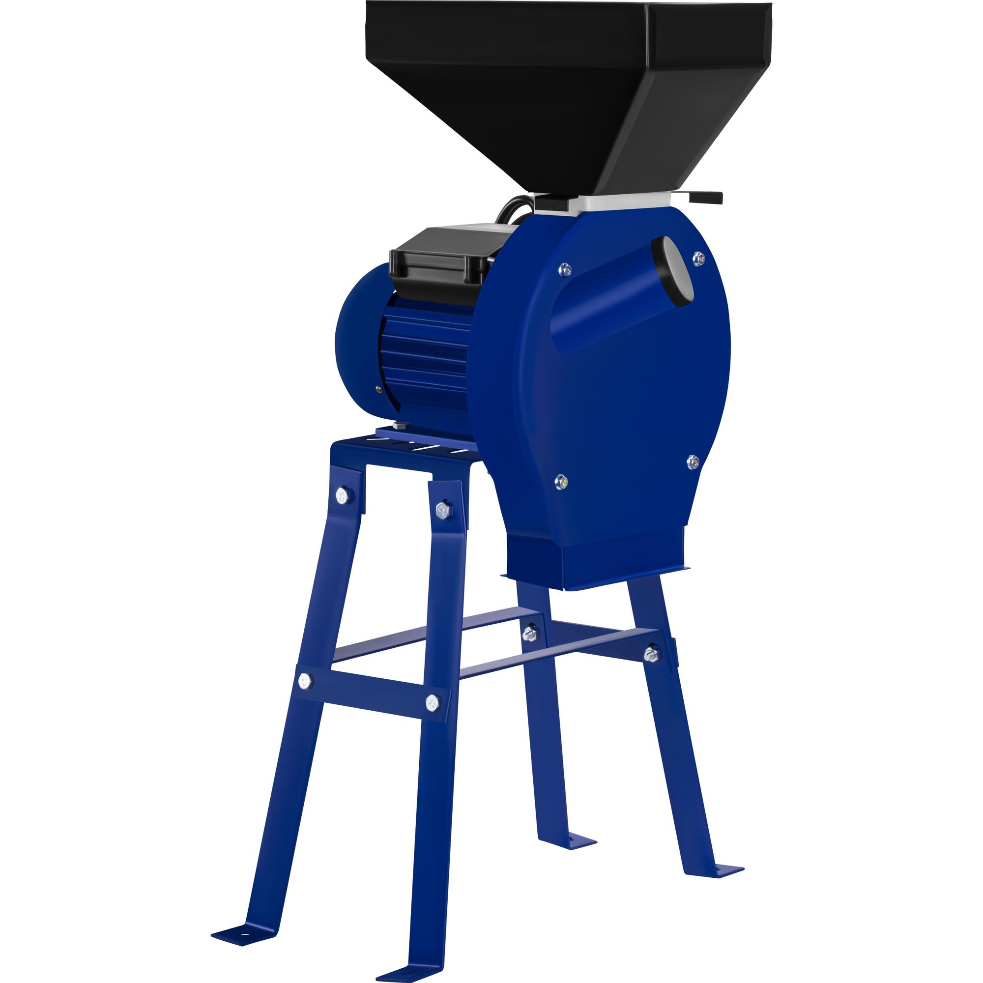KRAFT&DELE | Elektrische Getreidemühle, 3900W, Schrotmühle mit Edelstahlklinge, Zerkleinerer für Getreide, Futterherstellung