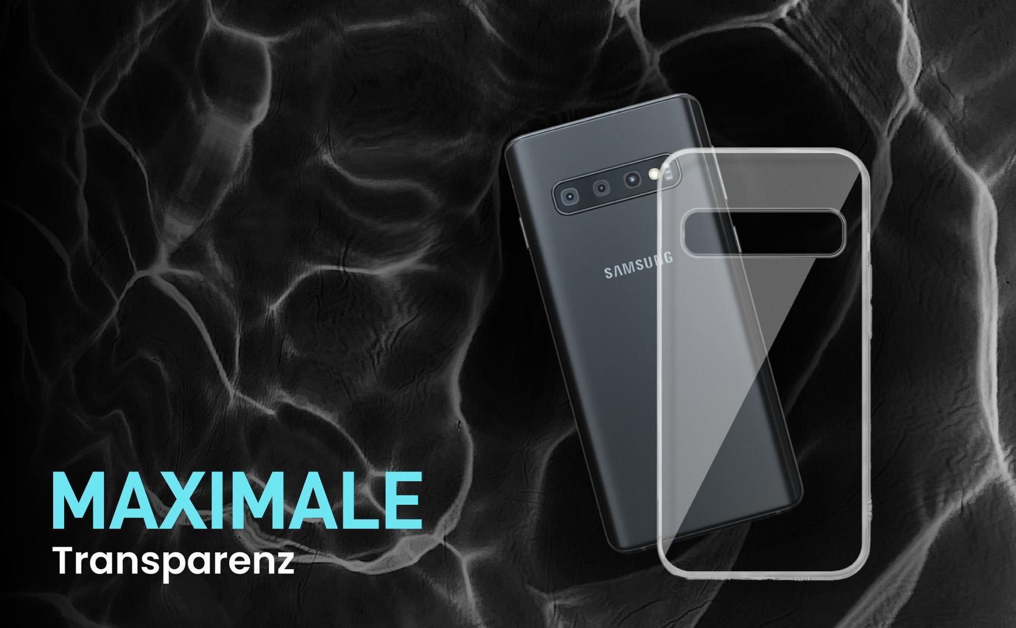 Flexible, exakt passgenaue Smartphonehülle für Samsung Galaxy S10