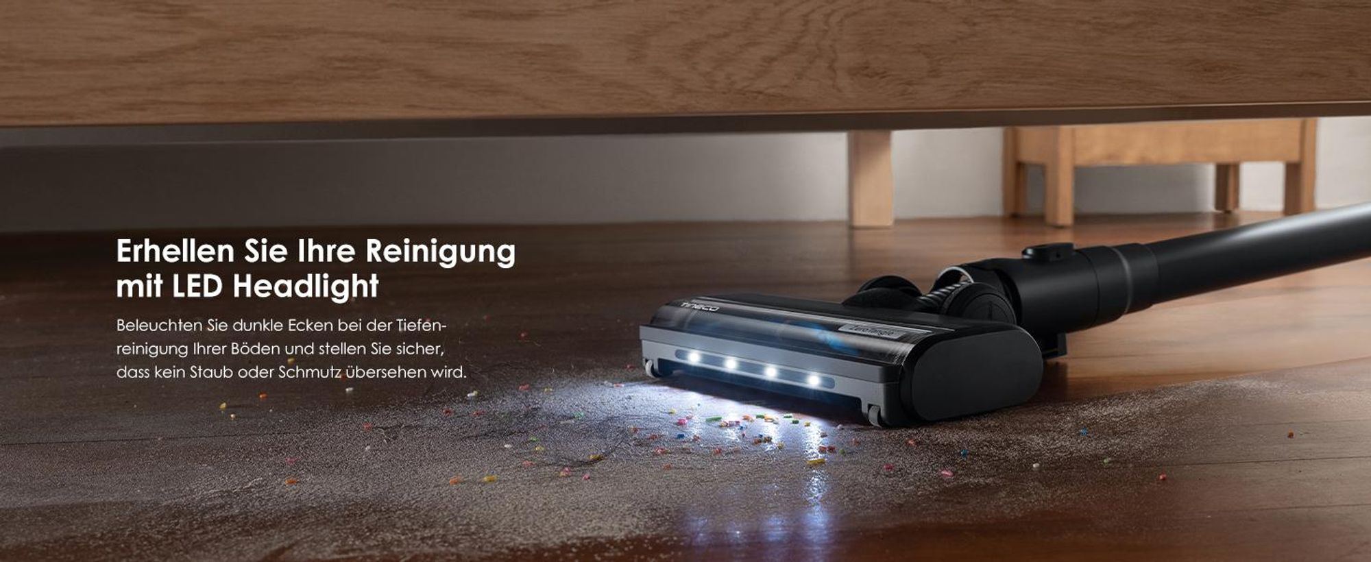 Tineco FLOOR ONE Switch S7 Stretch 5-in-1 Nass-Trockensauger & Akkusauger Set, FlashDry, Anti-Tangle, 50 Min. Laufzeit Multifunktionaler Bodenreiniger