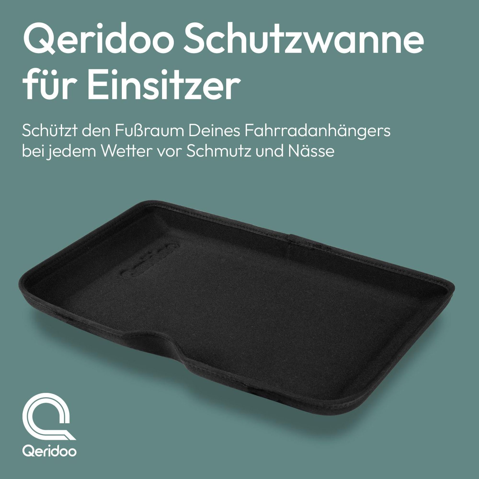 Qeridoo Schutzwanne für Einsitzer