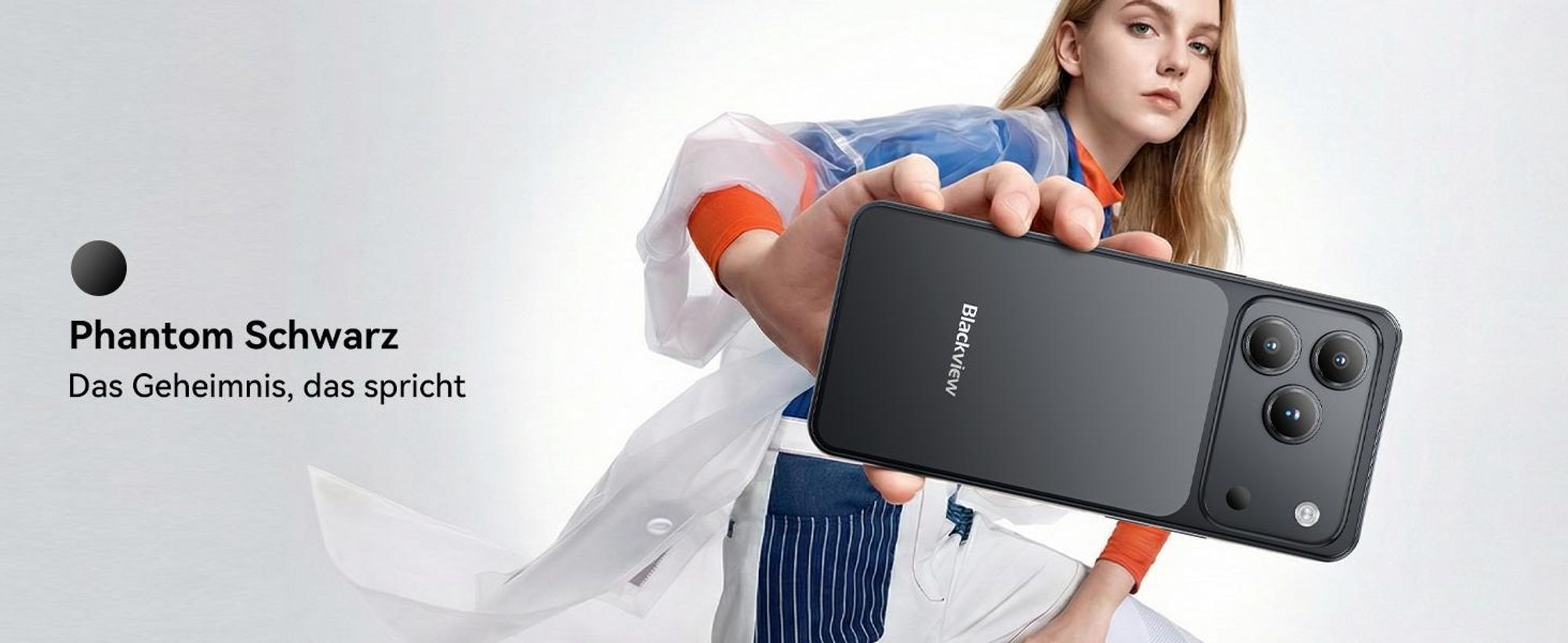 2026 Blackview WAVE 7C Handy Ohne Vertrag, 6.56", Android16, 16GB+64GB/2TB TF, Face ID, 5000mAh, 32MP, Dual-SIM, WiFi 5, IP54