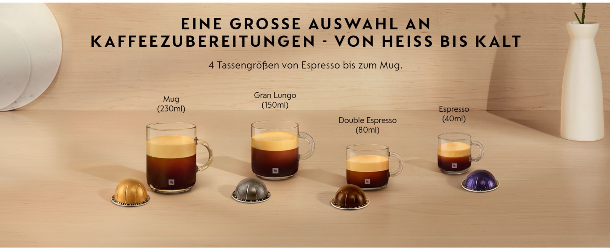 NESPRESSO VERTUO Pop | Kaffeekapselmaschine von De'Longhi & Aeroccino Milchaufschäumer | Liquorice Black
