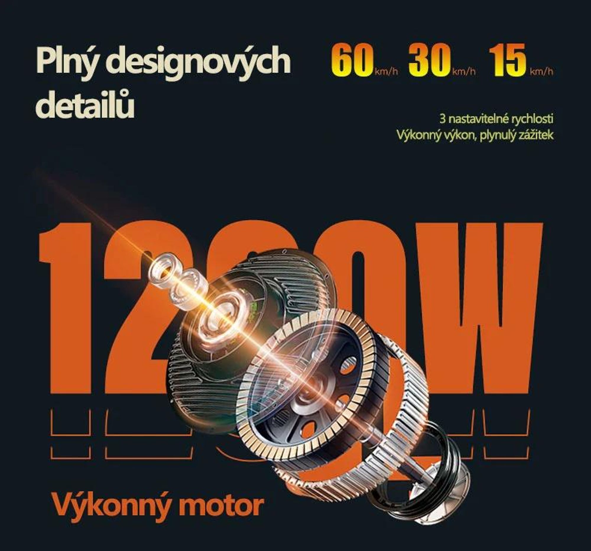 Elektrická koloběžka GELEIPU Z1 - Baterie 48V20AH Pneumatiky 10'' Kotoučové Brzdy - Černá