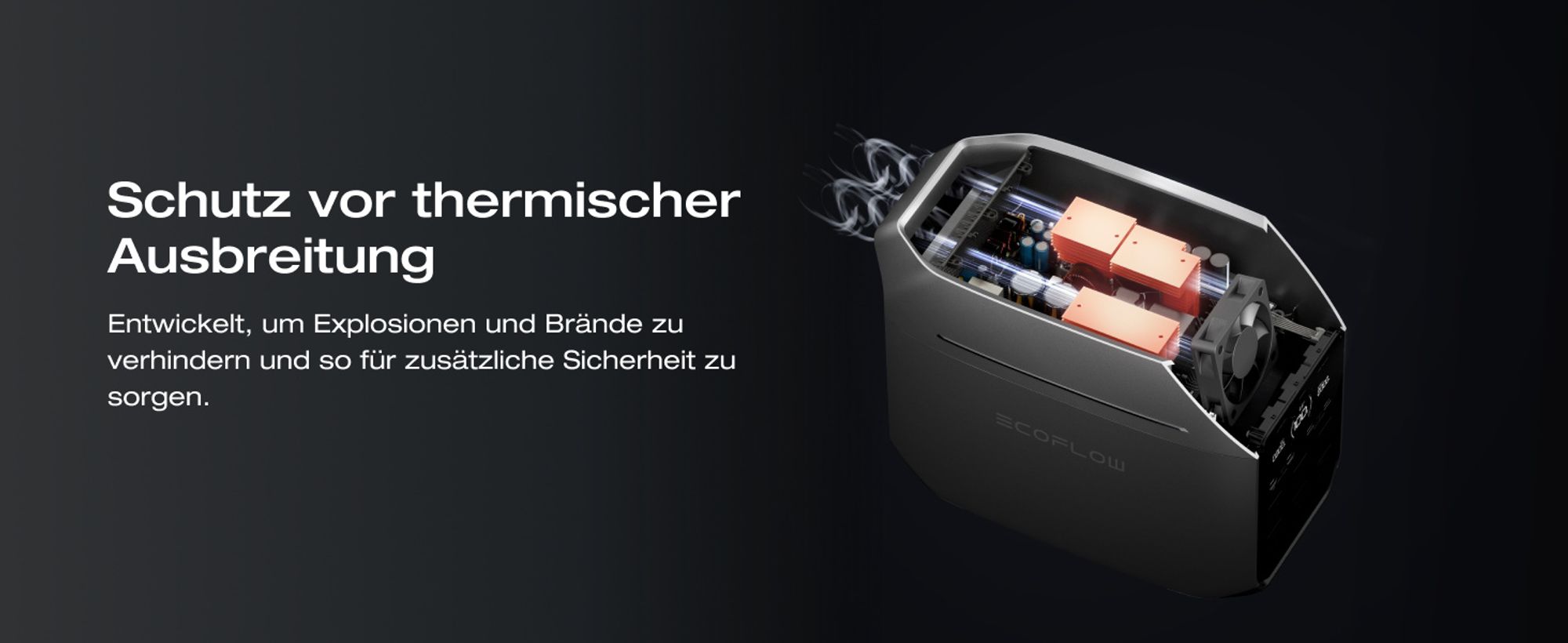 EF ECOFLOW Tragbare Powerstation DELTA 3 Plus, 1024 Wh LiFePO4-Batterie, vollständig aufgeladen in 56 Minuten, 1800W (3600W Spitze) Solargenerator