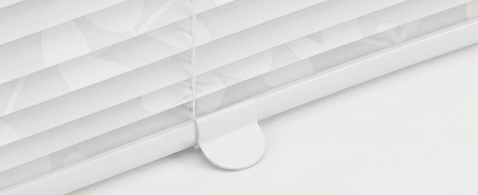 Plissee Klemmfix ohne Bohren 100x120cm Sonnenschutzrollo Verspannt Lichtschutz Faltrollo  Rollos für Fenster und Tür  Weiß