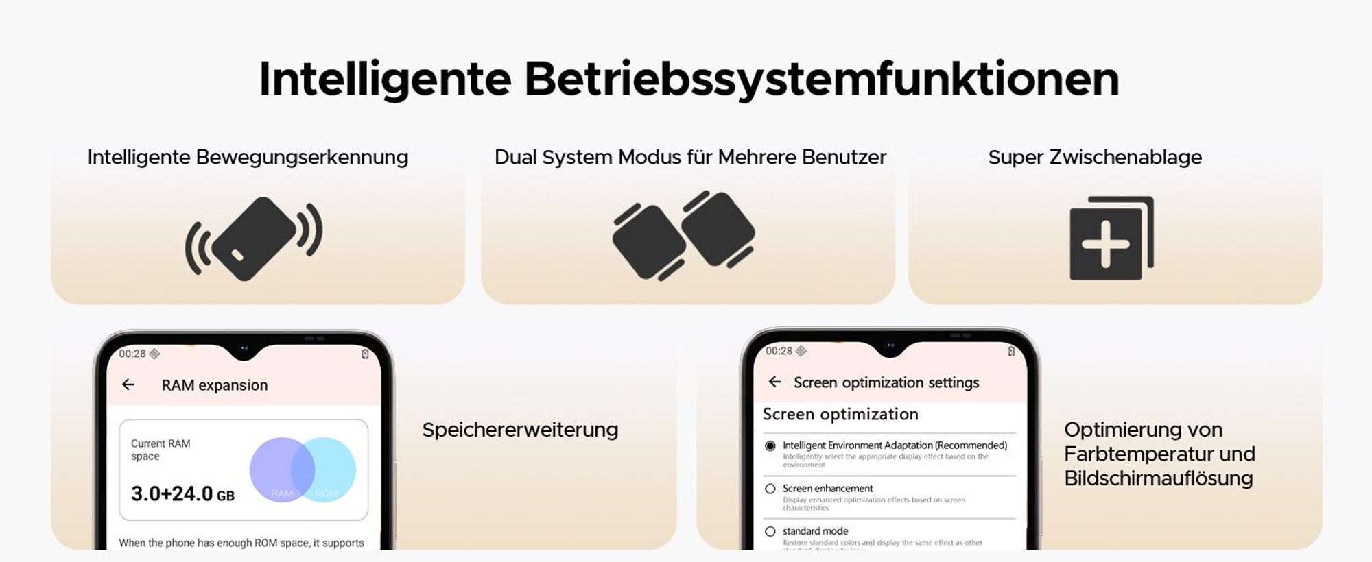 DOOGEE Note56 X Smartphone Handy, Android 16, 6,56" 90Hz, 6150mAh Akku, 24GB RAM+64GB ROM, 4G, 8MP, Gesichtserkennung, OTG, ohne Vertrag