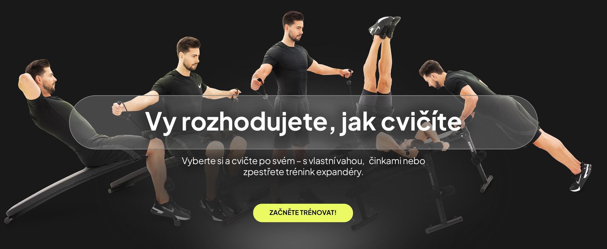 Zipro Šikmá lavice Slant – skládací lavice na posilování břišních svalů s expandéry Nastavitelná tréninková lavice pro domácí použití Negativní lavice pro sit-upy Odolná