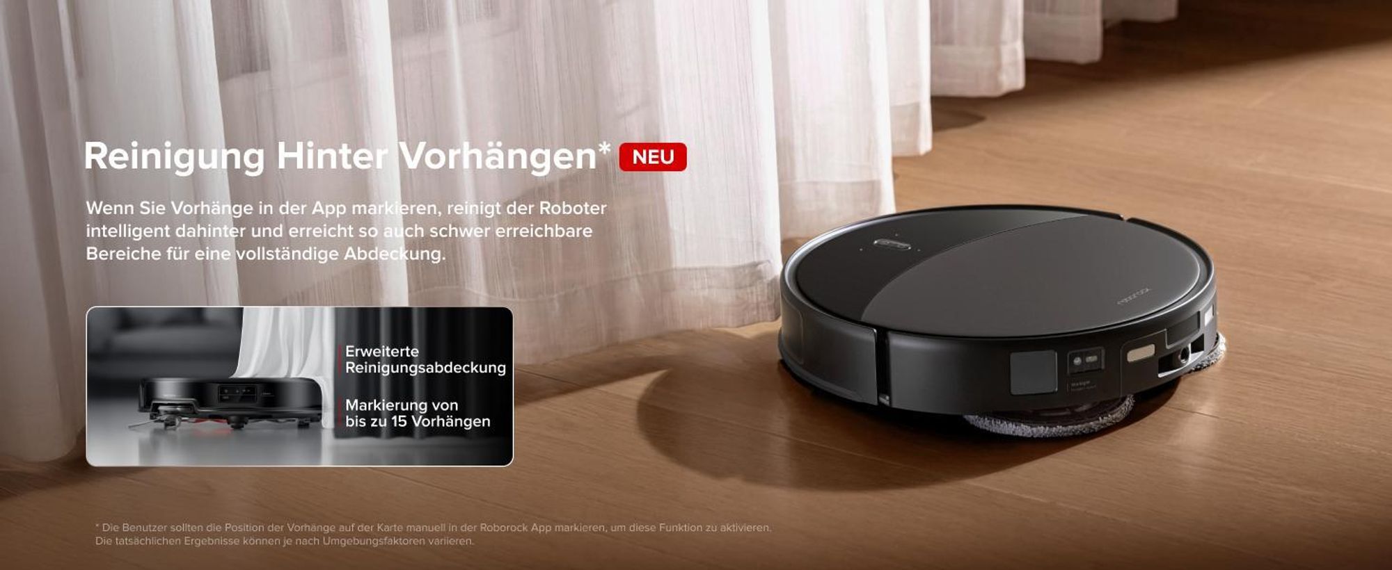 Roborock Saros 20 Set Saugroboter mit Wischfunktion, 36,000 Pa(Upgrade von Saros 10R), AdaptiLift Chassis 3.0, 100 °C Heißwasser-Moppwäsche