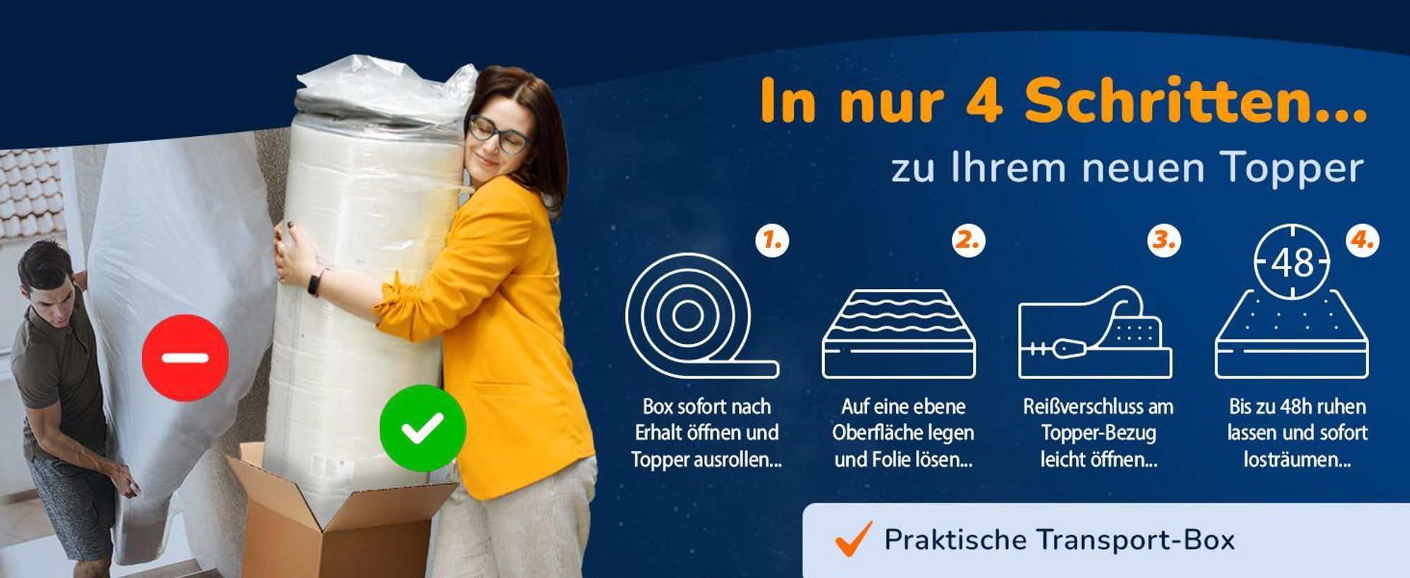 MSS e.K. orthopädischer Kaltschaum-Matratzentopper 130 x 200 cm - 10 cm dicke Matratzenauflage | Matratzen-Topper | Matratzenschoner | designed und produziert in Deutschland