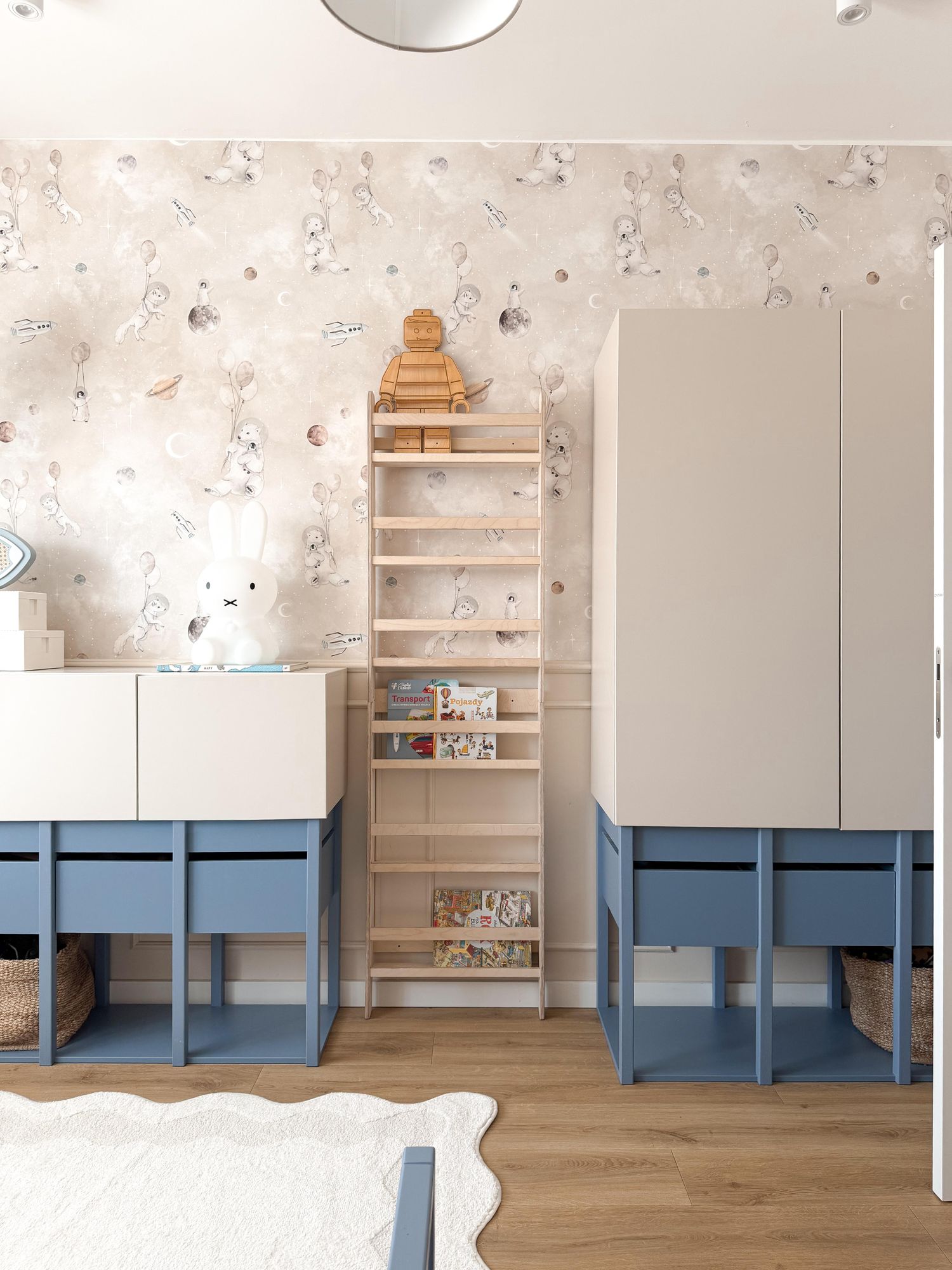 MAMOI® regał dla dzieci, regał do pokoju dziecięcego, półka na książki, półka na książki, półka ścienna dla dzieci, półka na książki dla dzieci