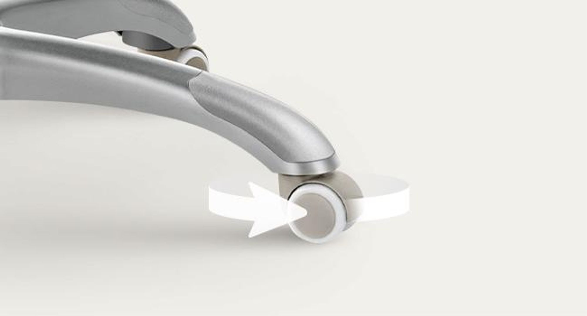 SONGMICS Chefsessel, ergonomisch, klappbare Armlehnen, weiß