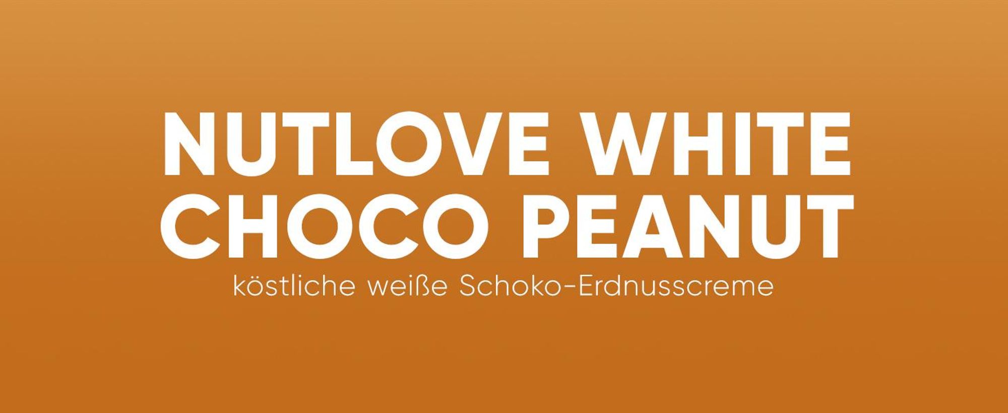 ALLNUTRITION Nutlove White Choco Peanut 500g Weisse Schokolade Mit Nüssen Ohne Zucker