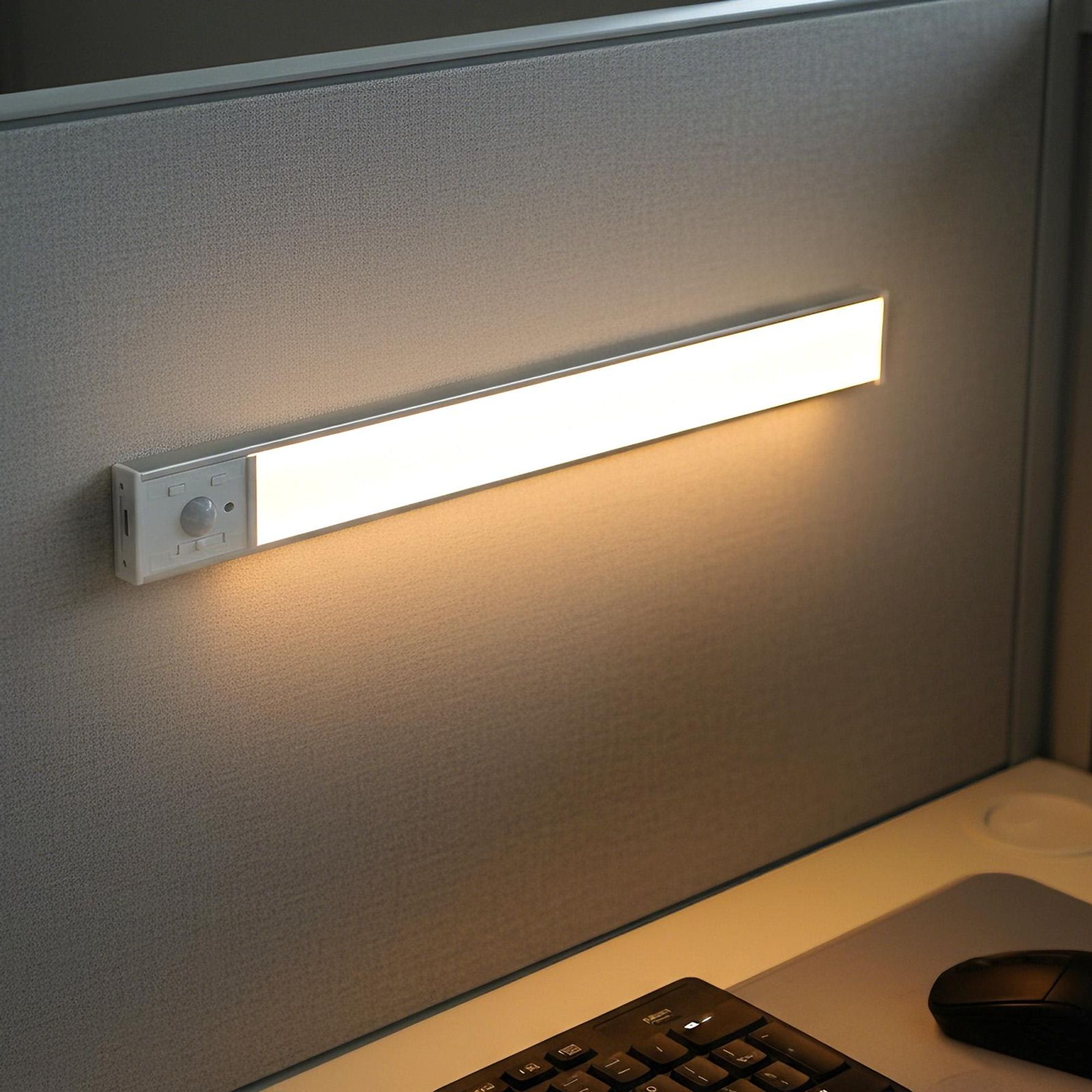 20cm Schrankbeleuchtung Led Mit Bewegungsmelder 2 Stück Kabellos Led Leiste Wiederaufladbar Unterbauleuchte Küche Sensor Licht Für Innen Kleiderschrank Treppe