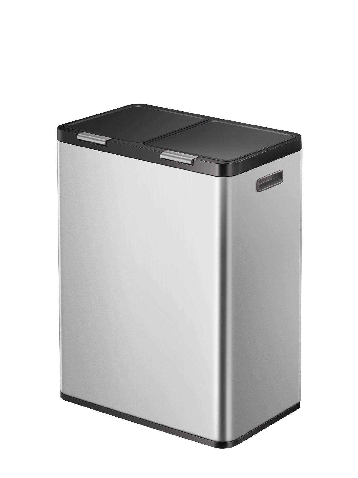 EKO - Essential Touch Recycler 2 30+30 litri - Acciaio inox plastica - Acciaio inox opaco