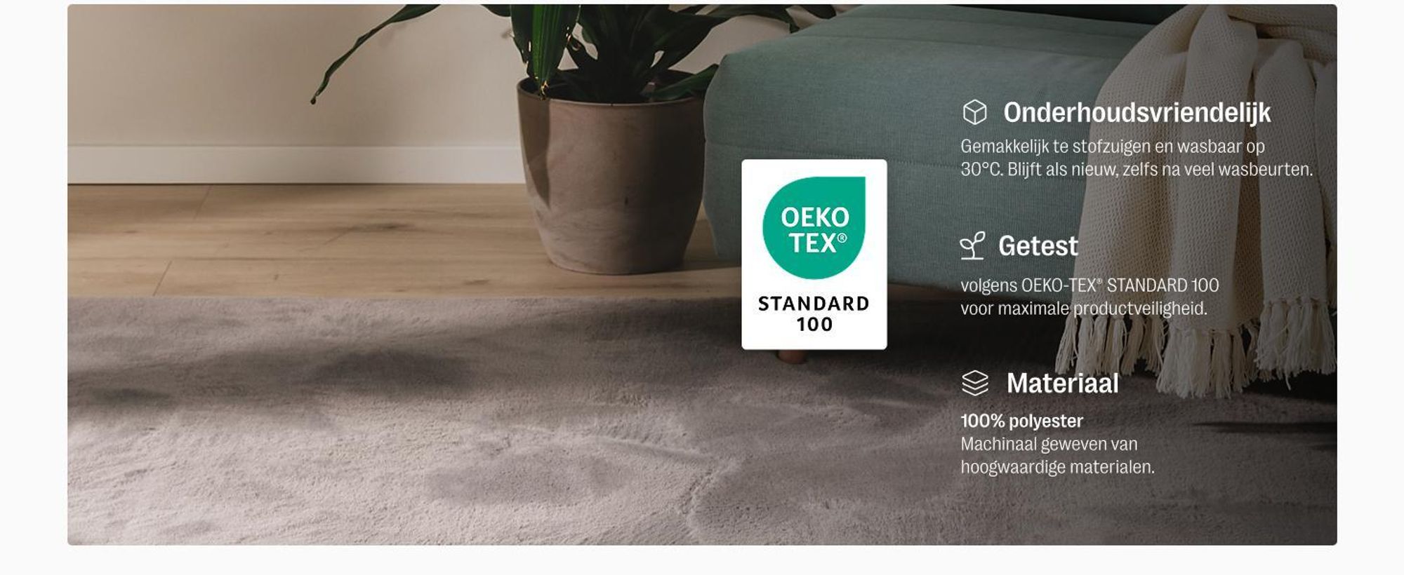 benuta vloerkleed woonkamer Furry Beige 200x290 cm Vachtkleed Woonkamerkleed Rechthoekig Antislip Wasbaar Hoogpolig Zacht Pluche Shaggy