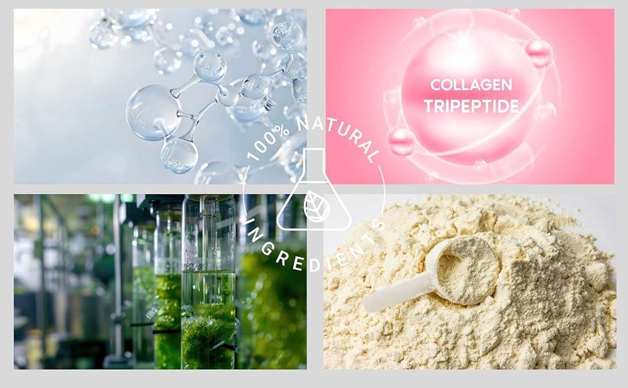 CallistaÉVA Advanced Peptide Kollagen Serum Mit Peptiden & Hyaluronsäure– Anti-Aging Gesichtsserum, – Reduziert Falten & Spendet Feuchtigkeit – 30ml