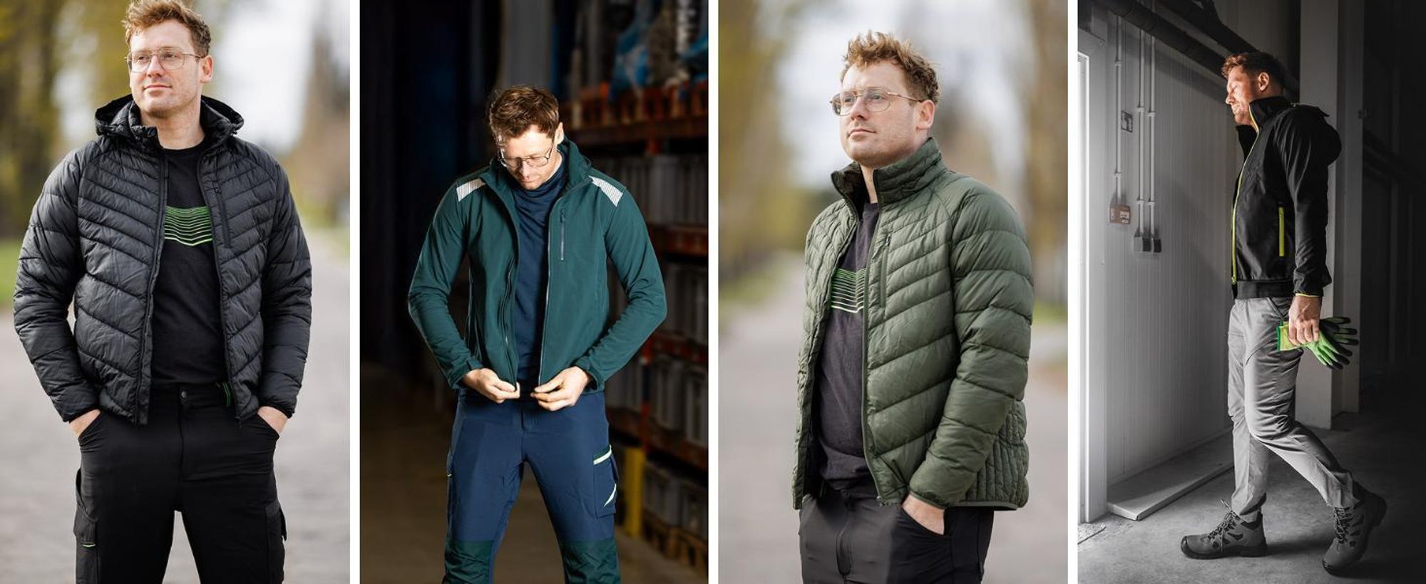 Jacken aus der Mix & Match Serie