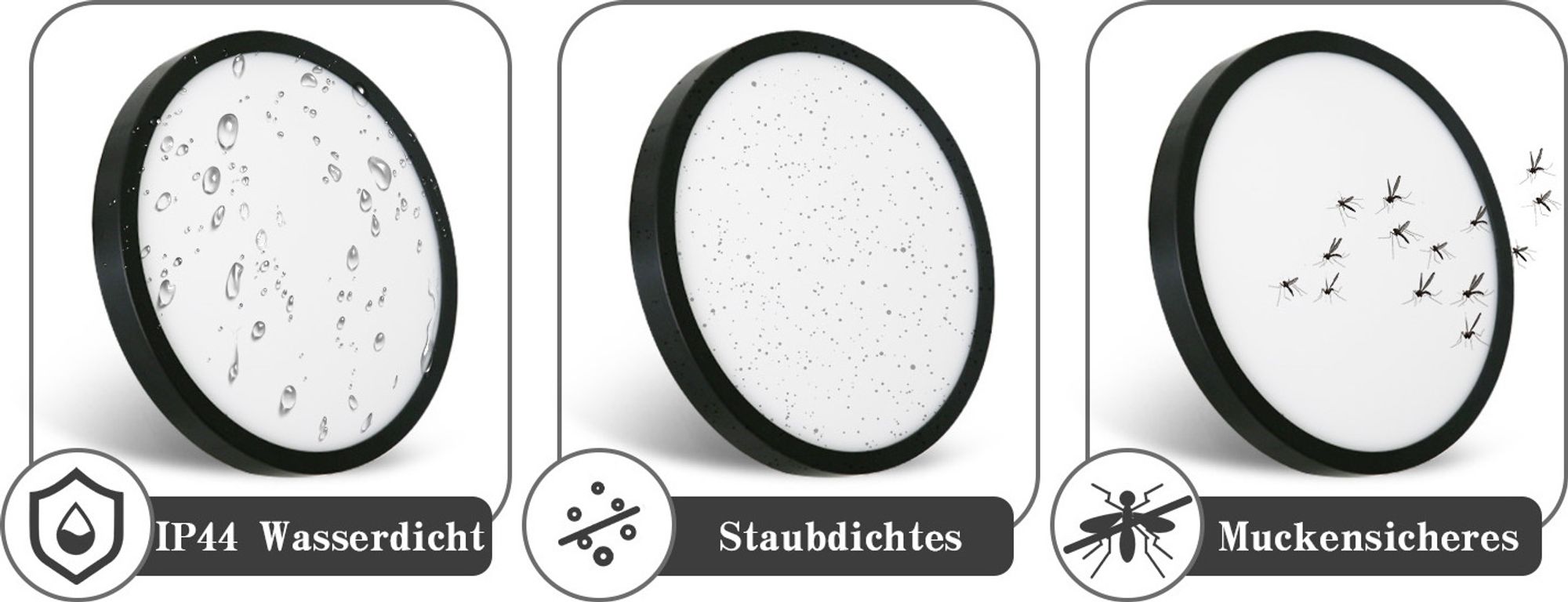 ZMH LED stropné svietidlo čierne Stropné svietidlo ploché 8 W 3000 K teplá biela 17 cm Malé stropné osvetlenie pre  kuchyňu chodbu