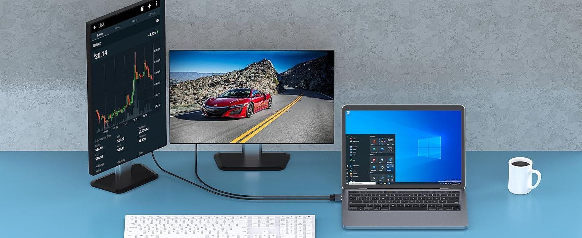 BENFEI HDMI-Kabel USB C auf HDMI Kabel 1.8m 4K 60Hz Aluminium Gehäuse