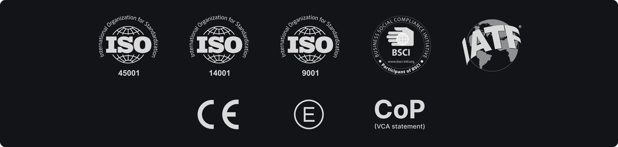Unsere Partnerfabriken erfüllen nationale und internationale Standards