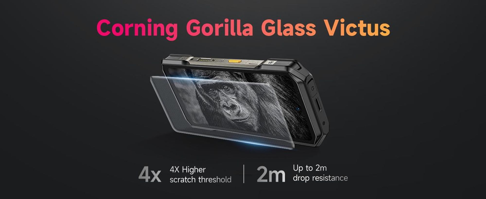 Ulefone Armor 27T Pro+ Outdoor Smartphone 5G Android 15 Handy 24GB+256GB/SD-2TB 10600mAh/33W, 6.78'' FHD+ 120Hz mit Wärmebildkamera, 64MP/GPS/NFC/OTG