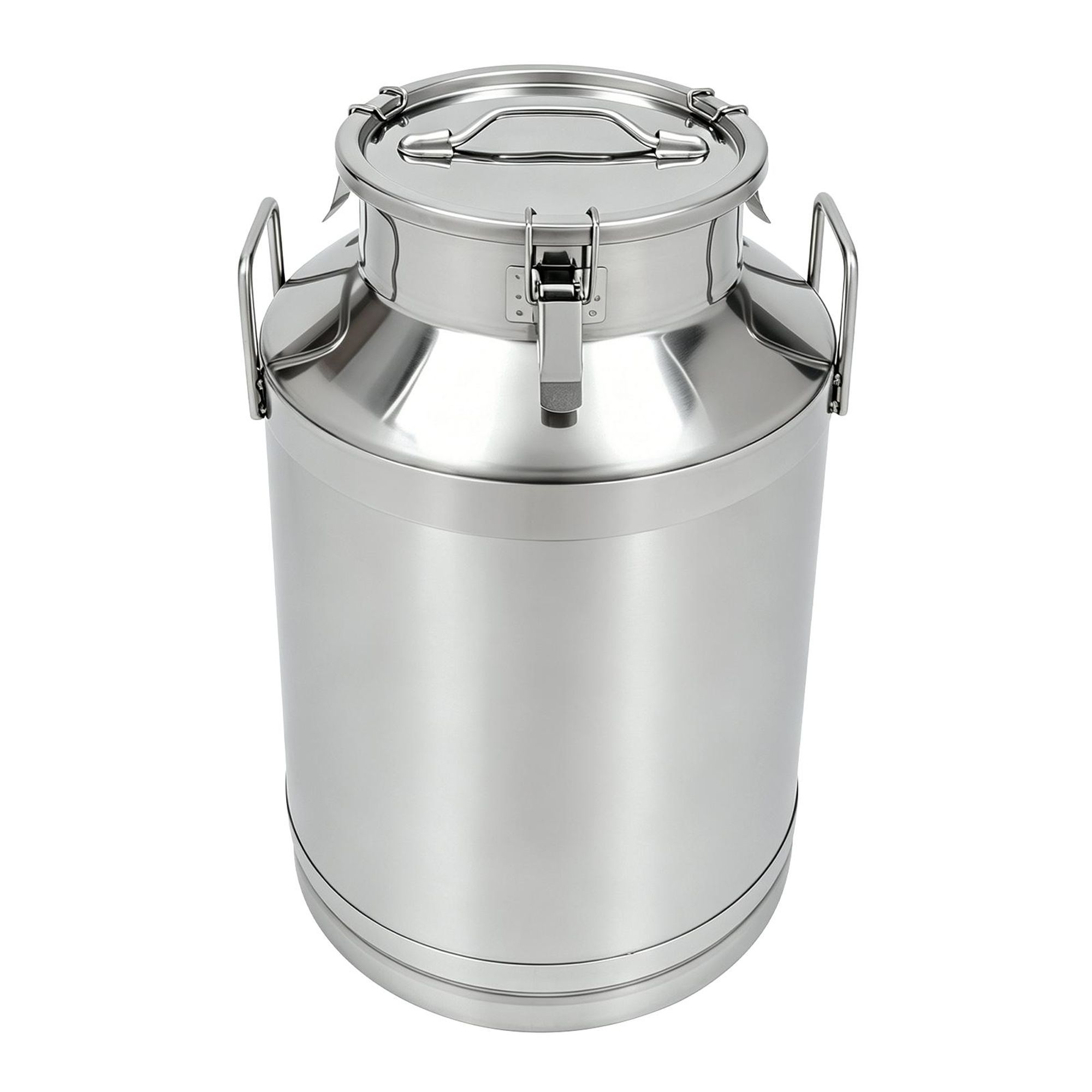 201 Edelstahl-Milchkanne, 60L/15,85 Gal Milch dose, versiegelter Eimer für Kantinen, Frühstücks läden