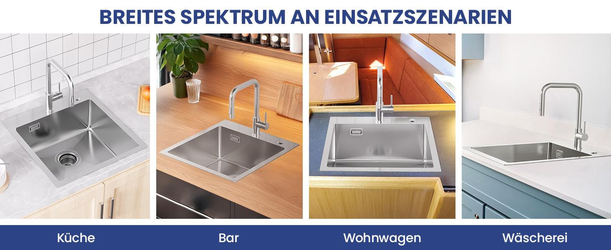 Edelstahlspüle 45x45 cm Handgefertigt, CECIPA,304 Edelstahl Küchenspüle Einbauspüle mit Siphon, Kratzfest, Korrosionsbeständig, X-Ablaufdesign Gebürst