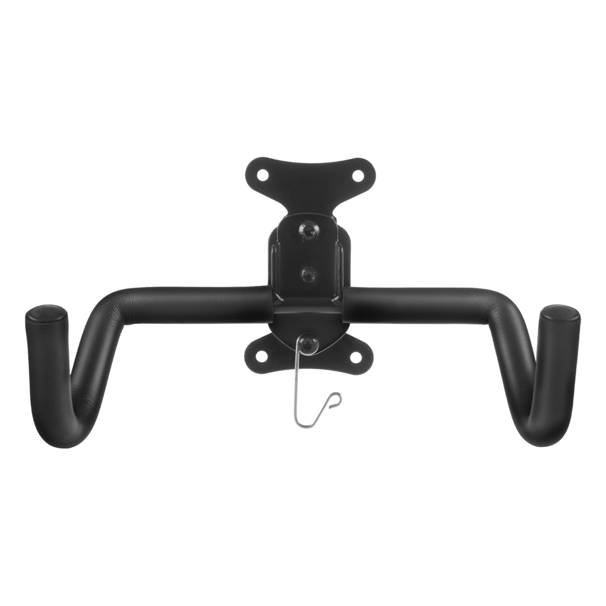 2x Maclean Fahrrad-Wandhalterung horizontal Stahl max. Belastung 30kg MC-484