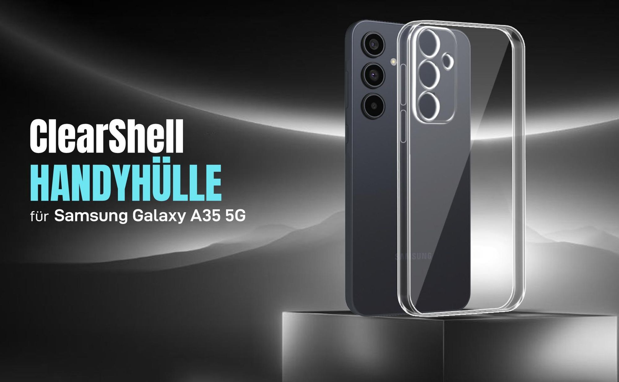 Transparente TPU Handyhülle mit optimiertem Schutz für Samsung Galaxy A35 5G