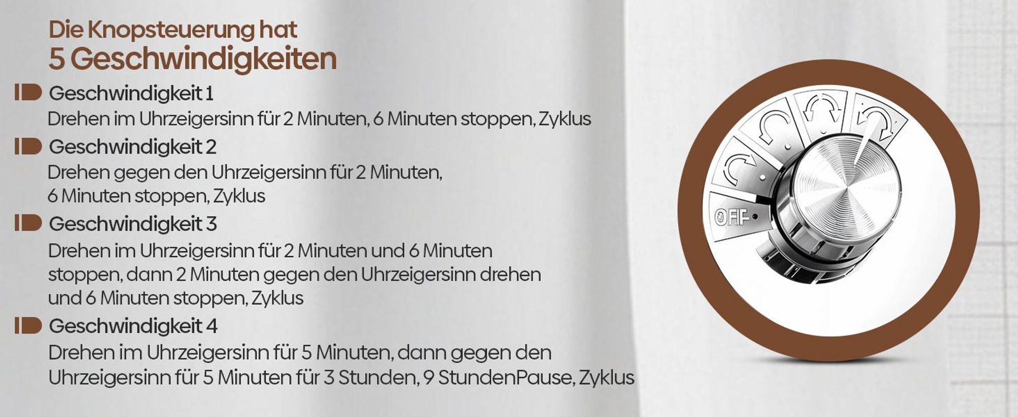 Olvy Uhrenbeweger für 3 Uhren, LED-Beleuchtung, Watchwinder Box Holz, Extrem Leiser Mabuchi Motor, Flexiblem Uhrenkissen, Watch Winder
