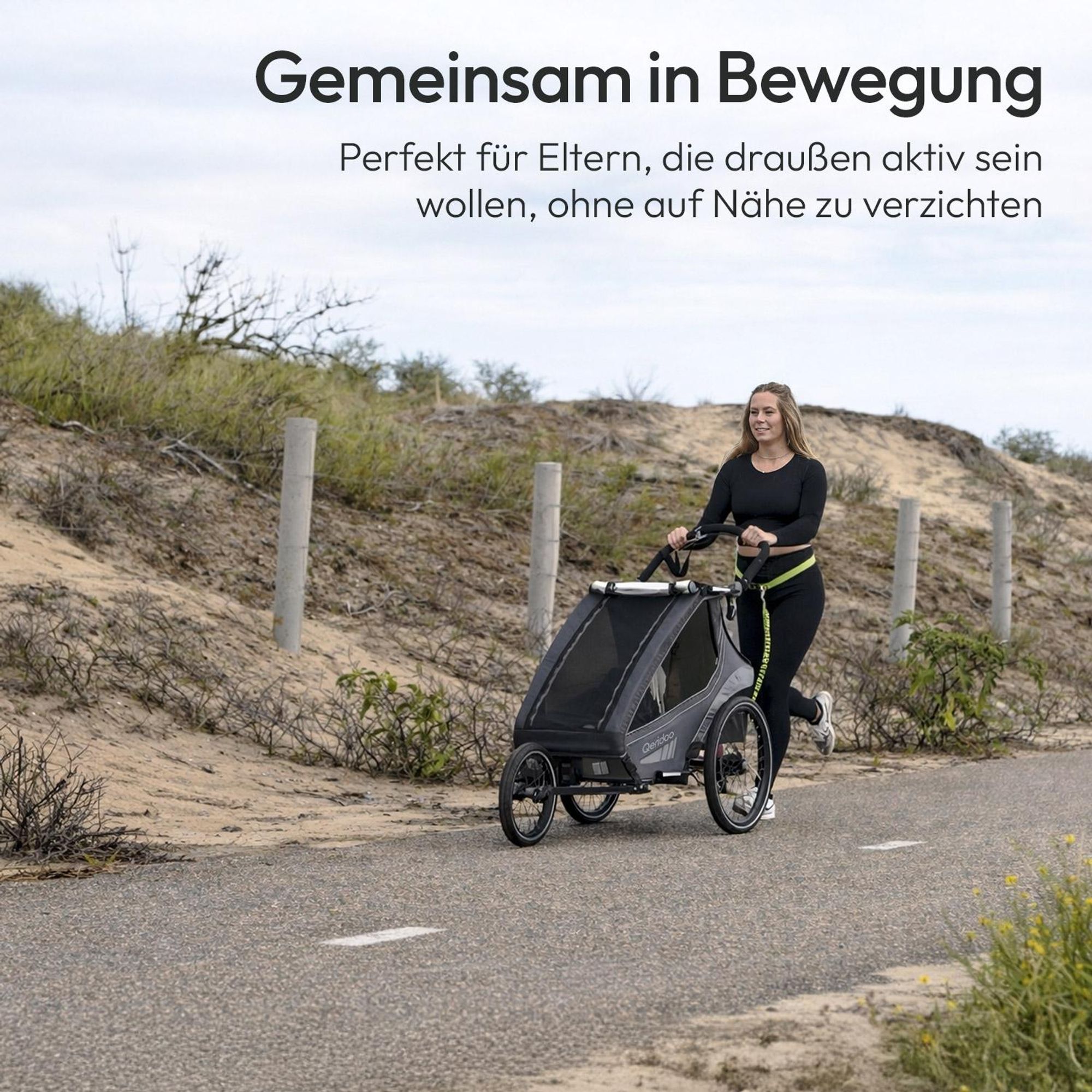 Qeridoo 14" Joggerrad Einsitzer