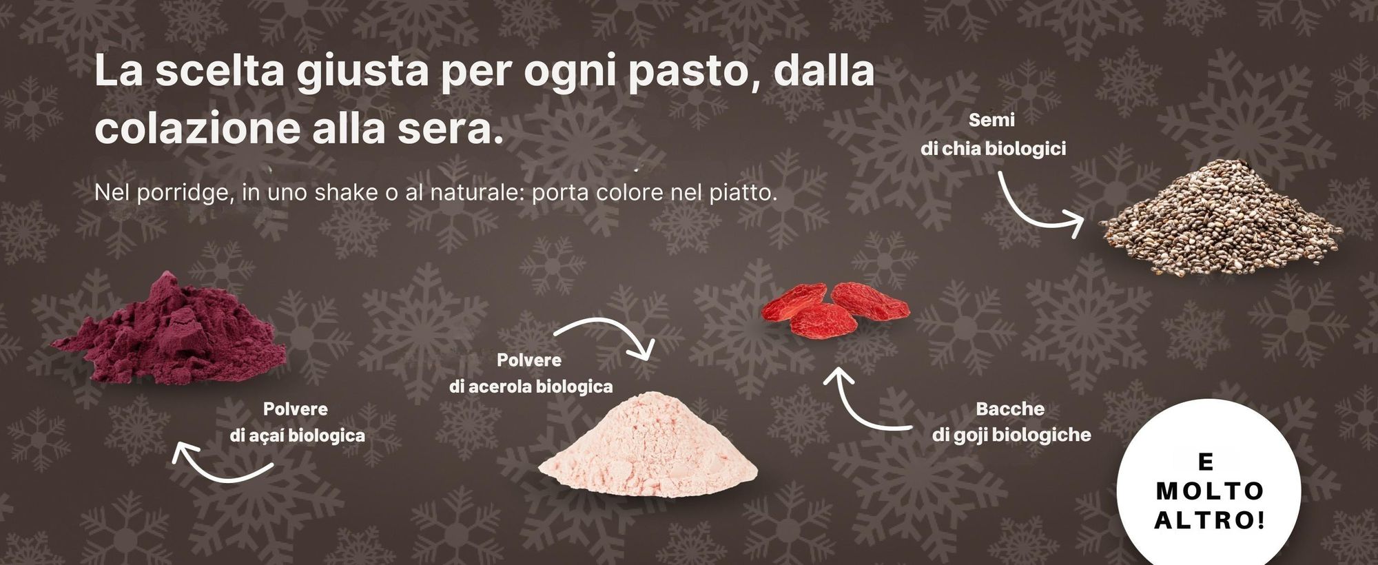BOXILAND® superfood calendario avvento 2026, bio, 24 tipi, acai chia