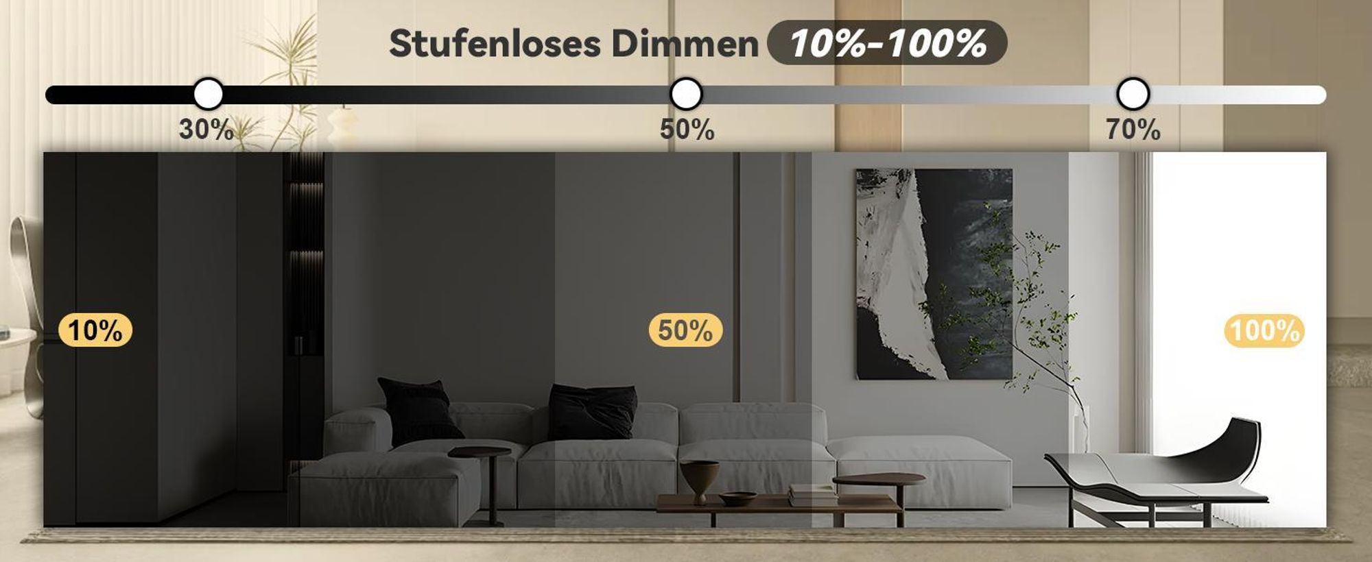 ZMH Deckenlampe LED Deckenleuchte Wohnzimmer 46W Dimmbar Schwarz Wohnzimmerlampe Modern Vierblättrige Blume Design Küchenlampe mit Fernbedienung Flur Metall Deckenleuchten für Küche Esszimmer