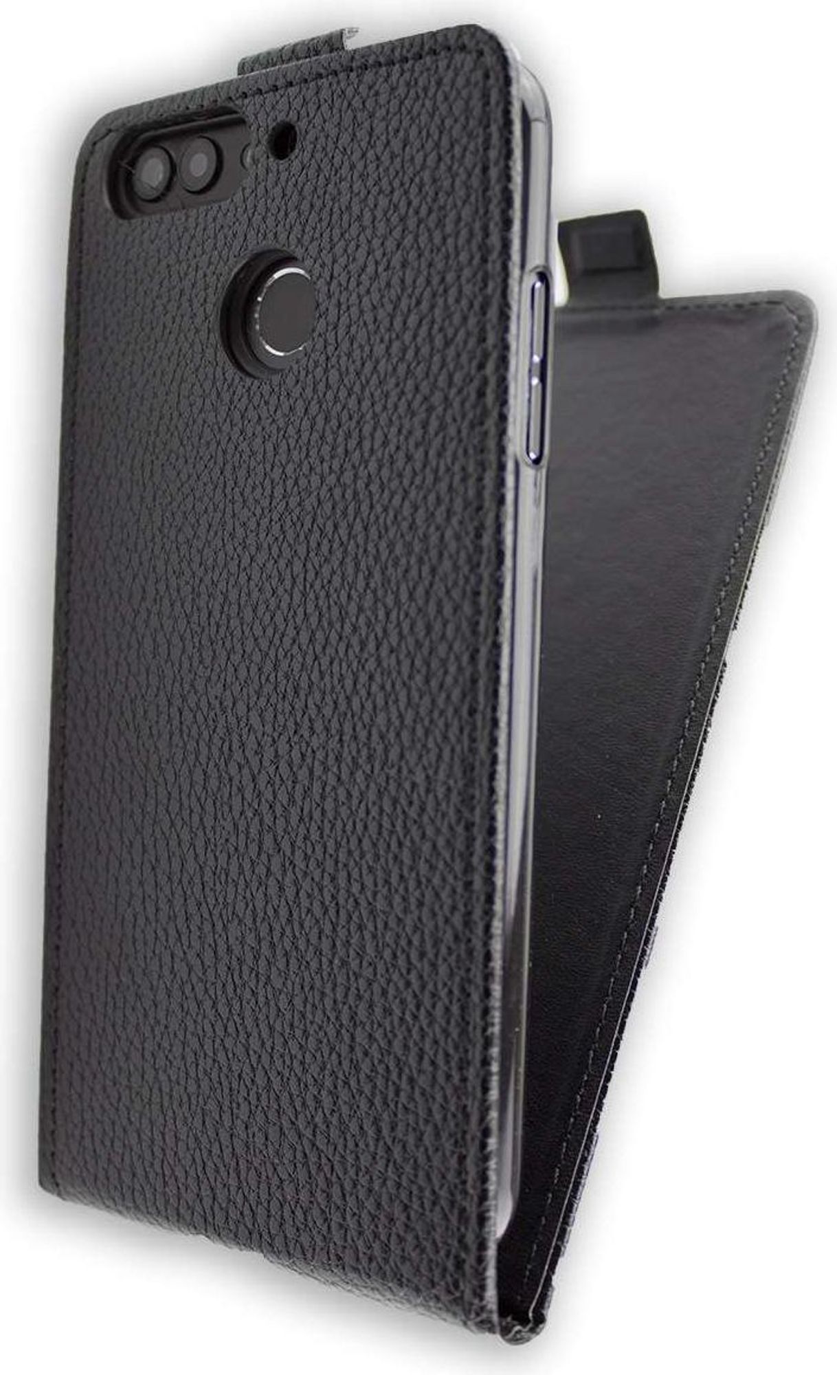 caseroxx Schutz Tasche Hülle Flip Cover kompatibel mit Archos Sense 55DC, Smartphone Tasche Flip Cover in schwarz Bild 2