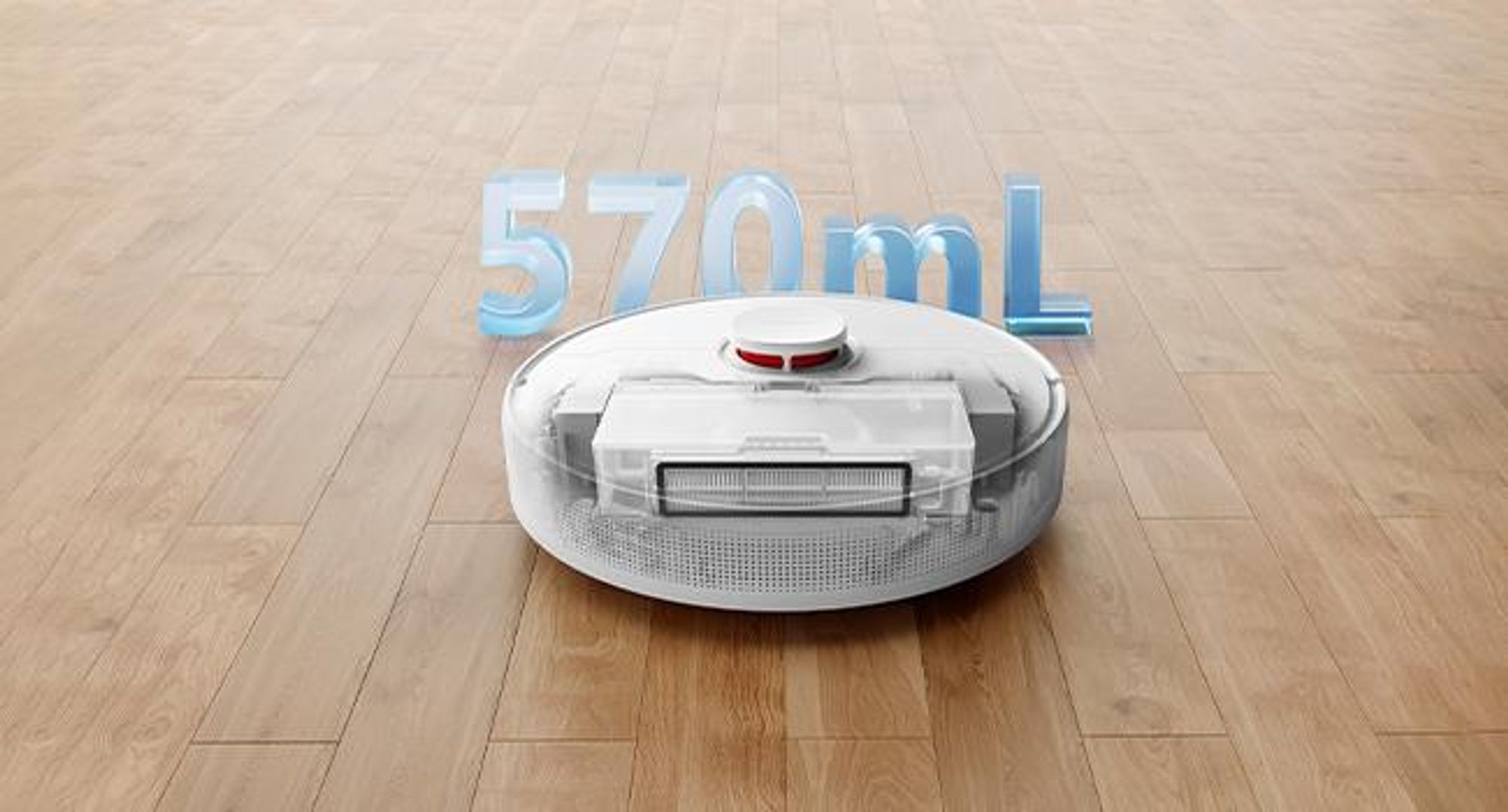 Dreame F9 Pro 2in1 Roboter Saugroboter mit LDS-Navigation,2500Pa Saugkraft,Kartenzeichnung,für Tierhaare/Hartböden/Teppiche,150Min,App-Steuerung,Weiß