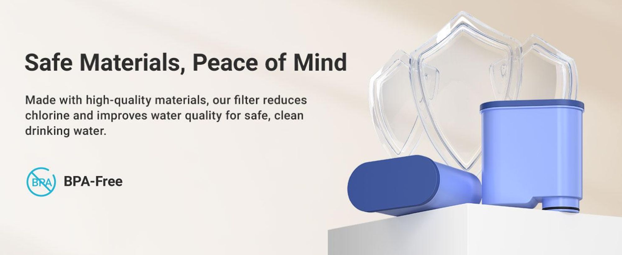 AQUA CREST Ersatzwasserfilter für Philips® AquaClean® CA6903/10 CA6903/22 CA6903, Filterpatrone für Saeco® und Philips® Kaffeevollautomaten (8)