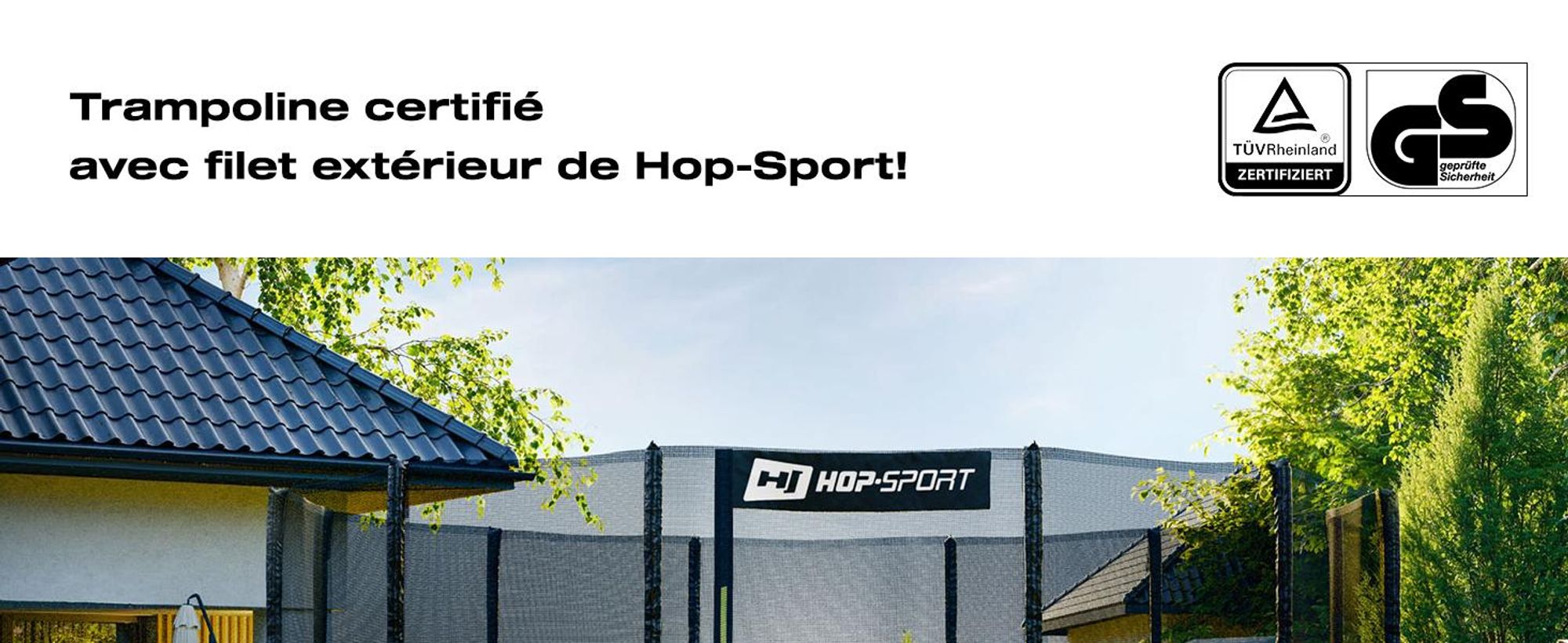 Trampoline de Jardin pour enfants 488 cm