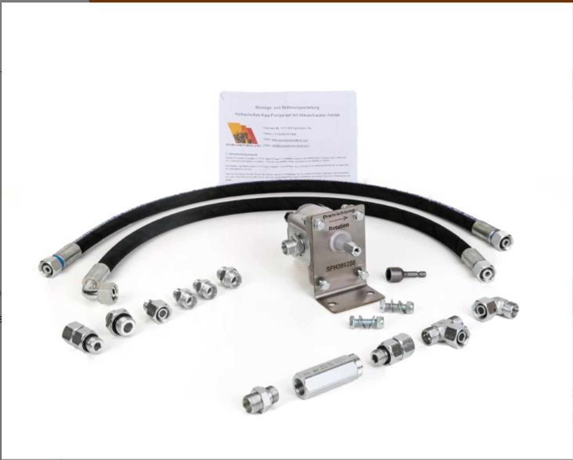 Kipperpumpe 12L mit Akkuschrauber-Antrieb
