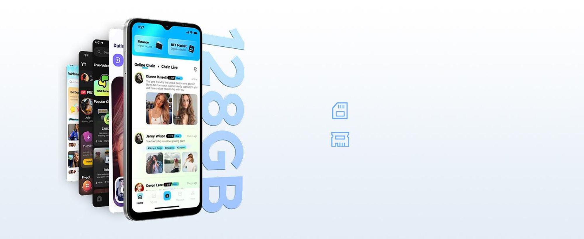 Smartfon DOOGEE Note56X Pro, Android 16, ekran 6,56" 90Hz, bateria 6150mAh, pamięć 32GB+128GB, 4G, aparat 13MP, NFC, czytnik linii papilarnych, OTG, bez umowy