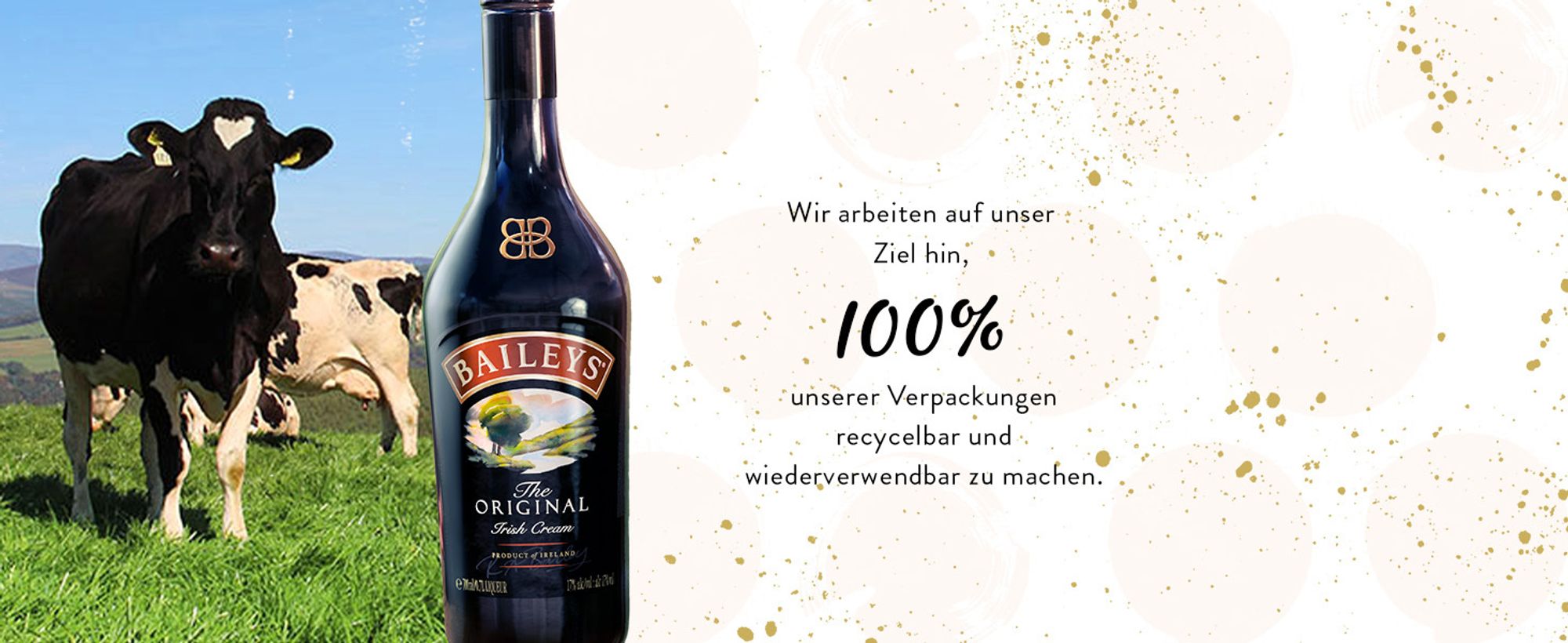 Baileys Original, Irish Cream Likör, 17% vol, 700ml Einzelflasche