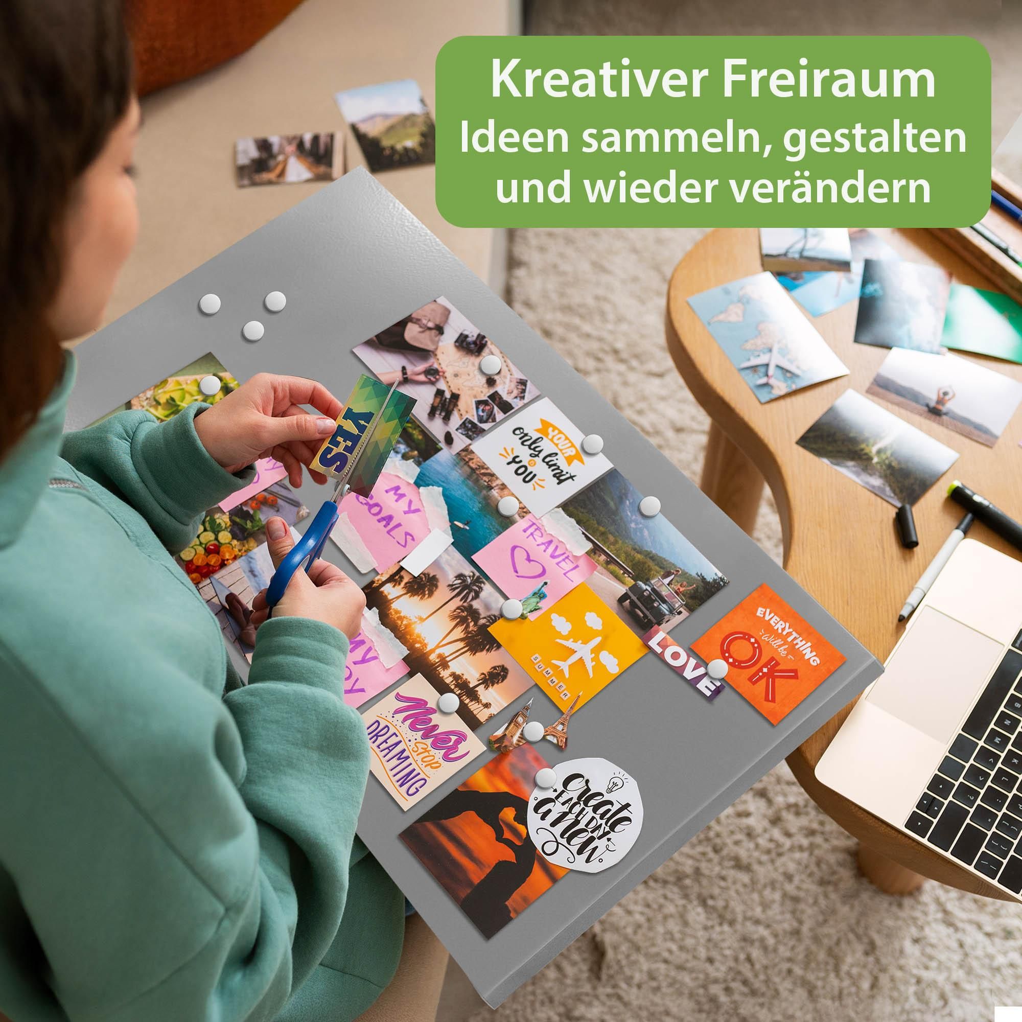 Magnettafel für kreative Ideen