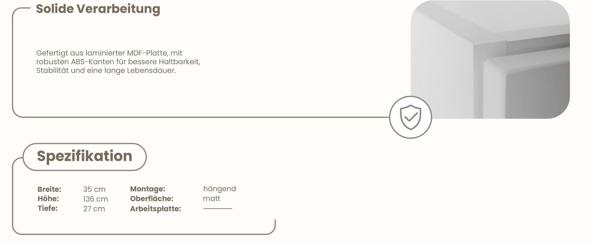 RODAN, Badmöbel, Badschrank, Badezimmermöbel, Badezimmer, MODERN, Waschbeckenunterschrank